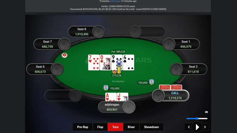 PokerStars Képernyőkép 3