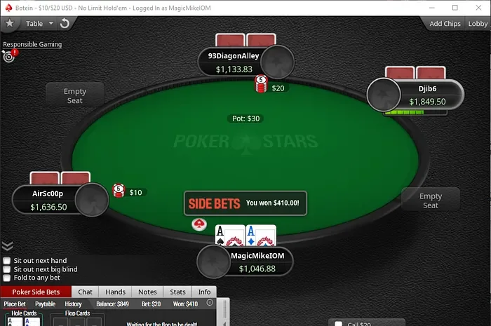 PokerStars Képernyőkép 2
